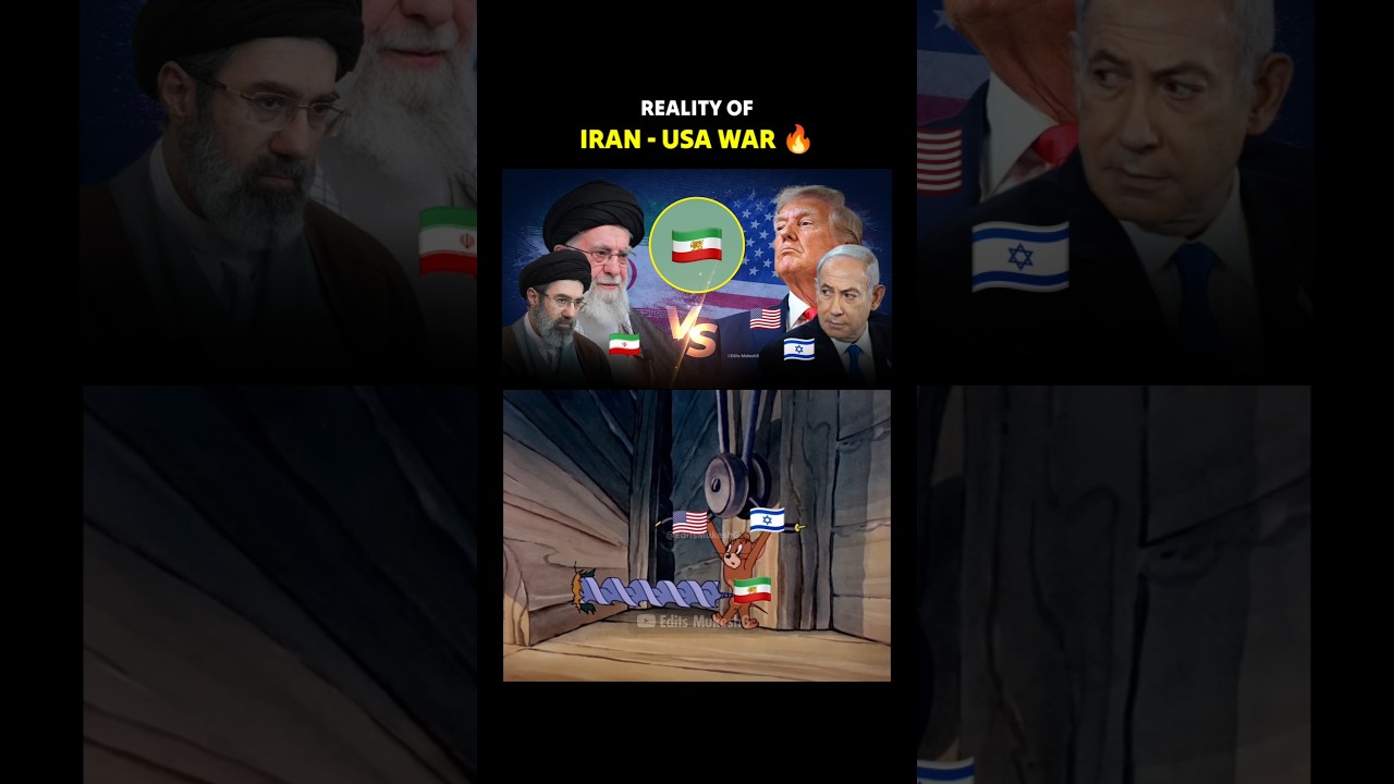 Reality of IRAN USA war 🔥🤣 Funny Meme #iran #israel