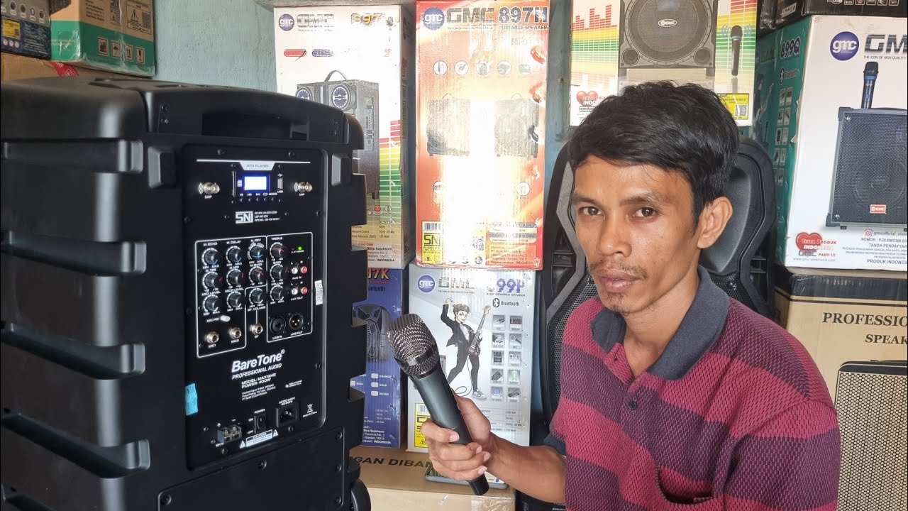 Upgrade Fitur Terbaru Speaker Baretone Max12HB Fitur Mirip 12NB Kirim ke tulungagung
