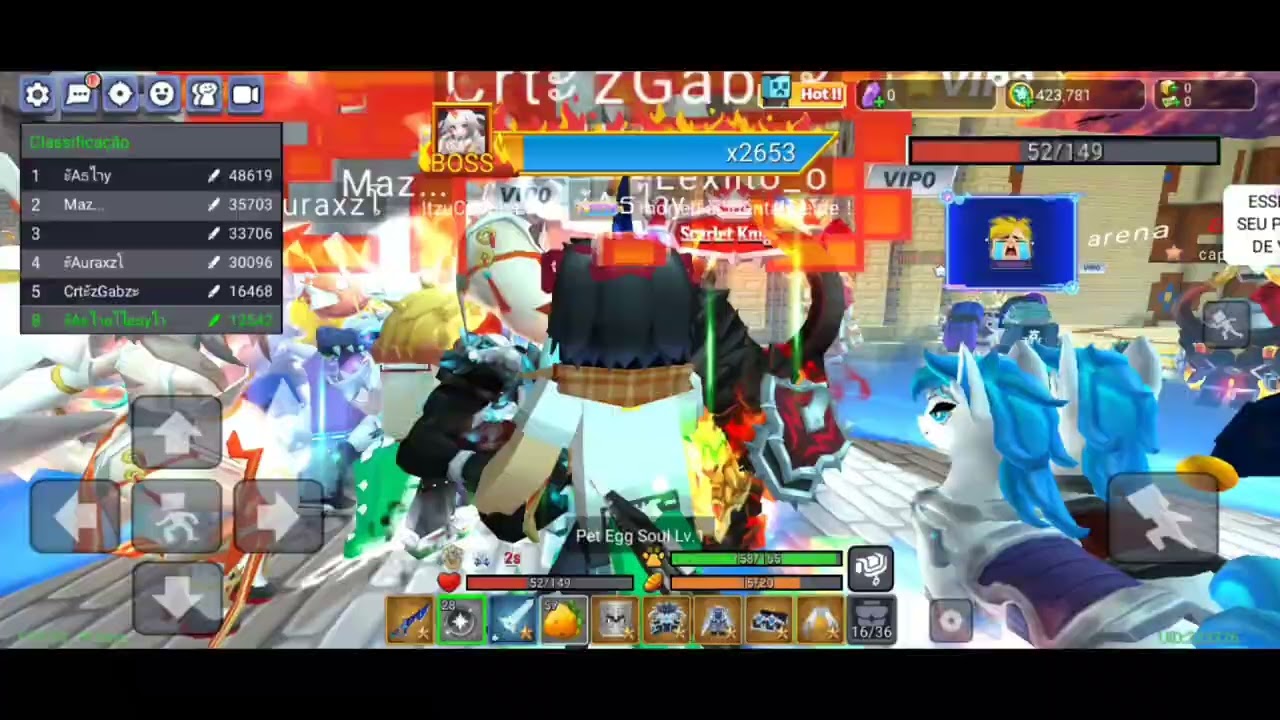 new hp combo on sky block 