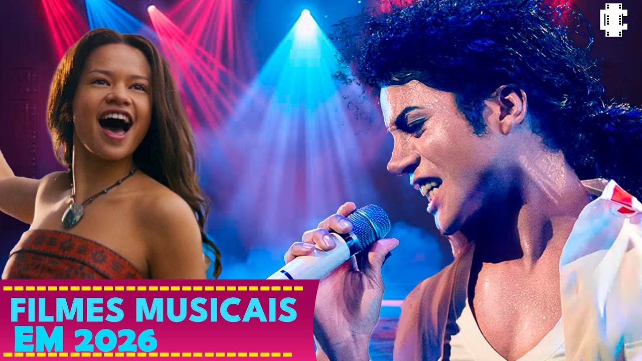 5 FILMES MUSICAIS MAIS ESPERADOS DE 2026 – LISTA DE PRÉVIAS