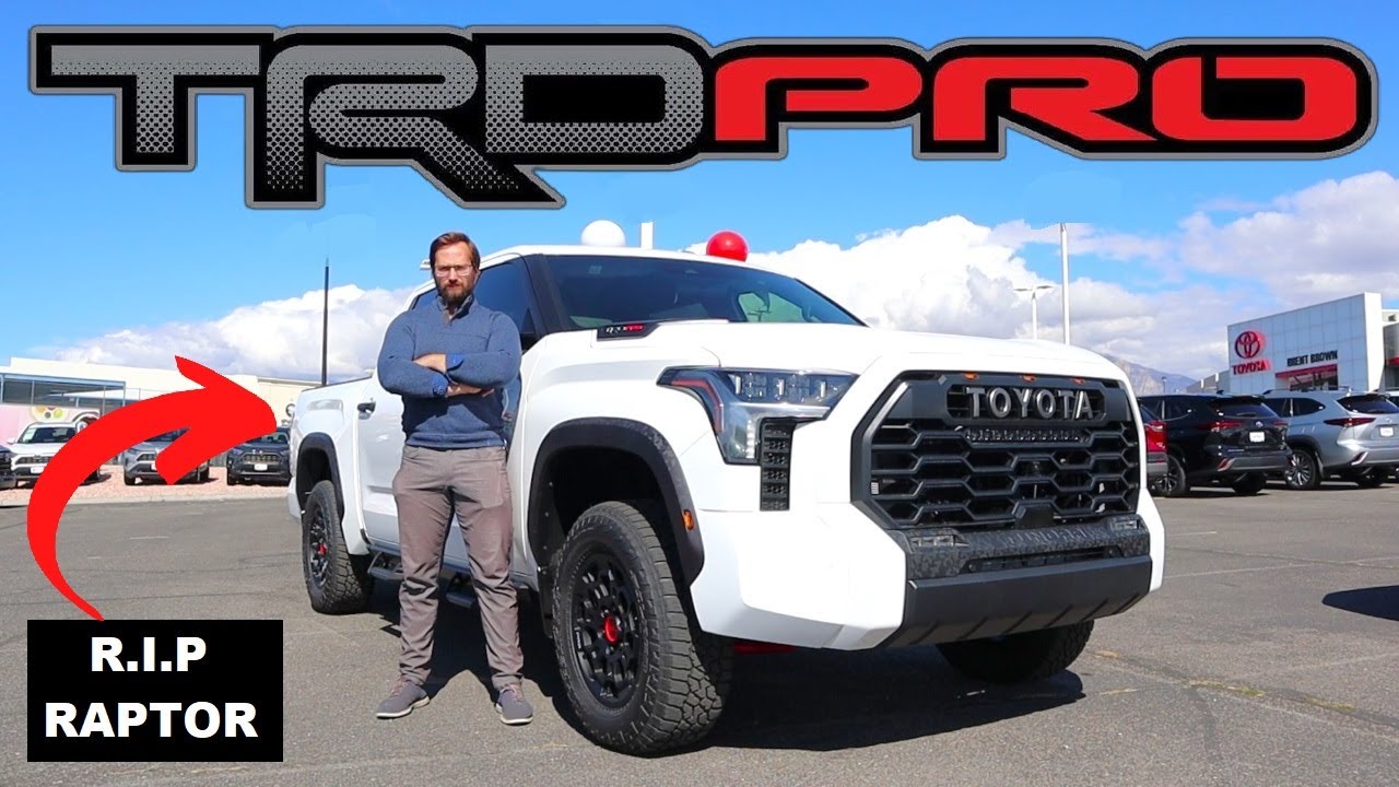 Toyota Tundra 2024 (TRD PRO): гораздо круче, чем Ford CRAPTOR!