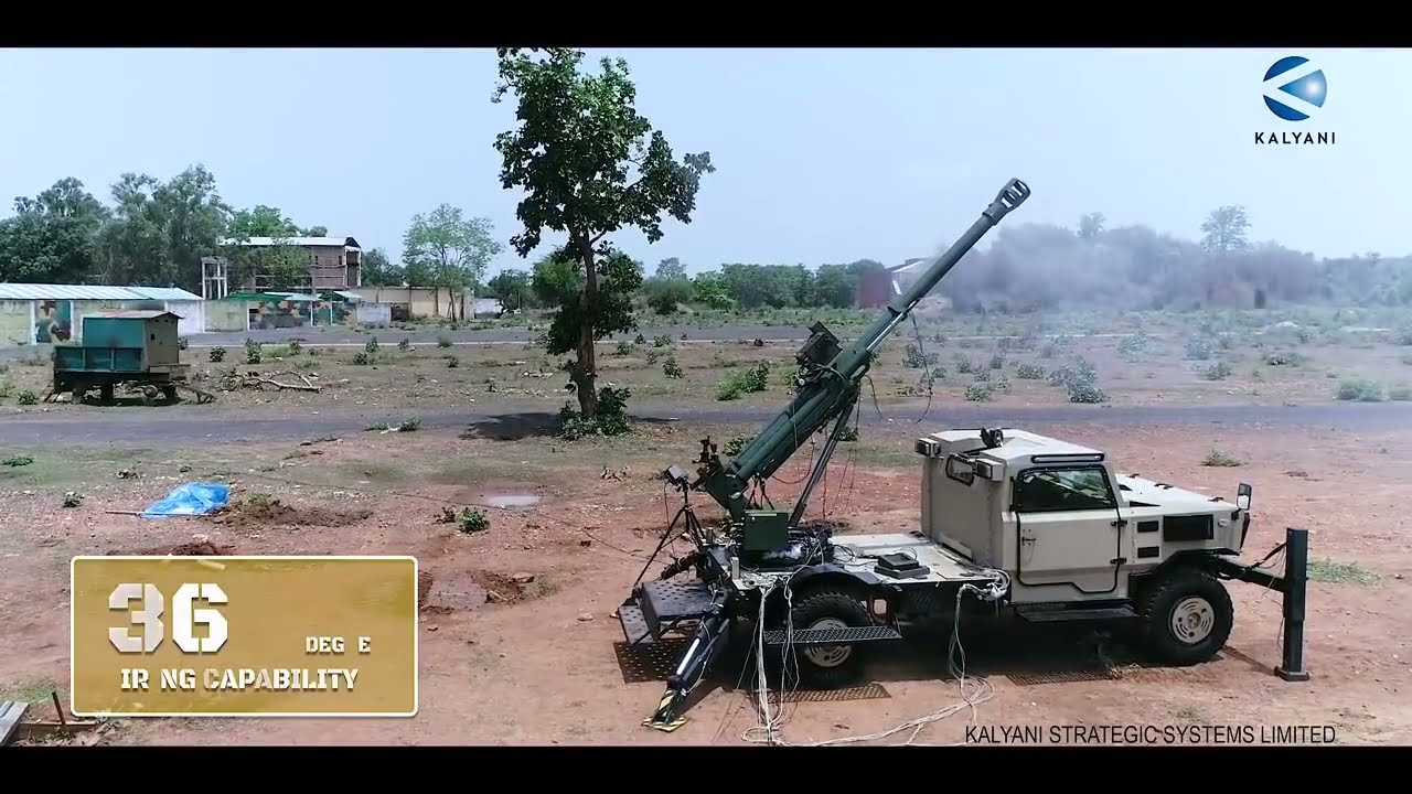 Kalyani Strategic Systems Presents : The Garuda 105 Go Anywhere Gun