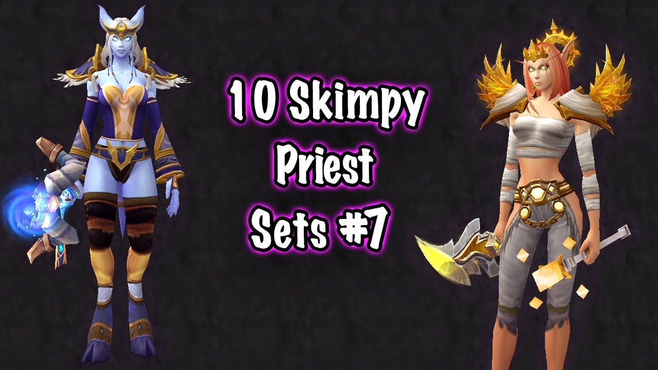 Jessiehealz - 10 Skimpy Priest Sets #7 (World of Warcraft)