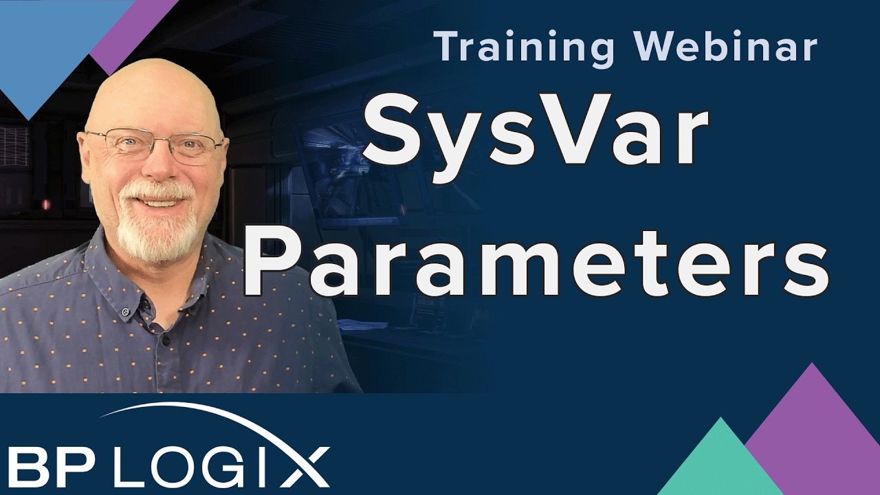Training Webinar - System Variable Parameters