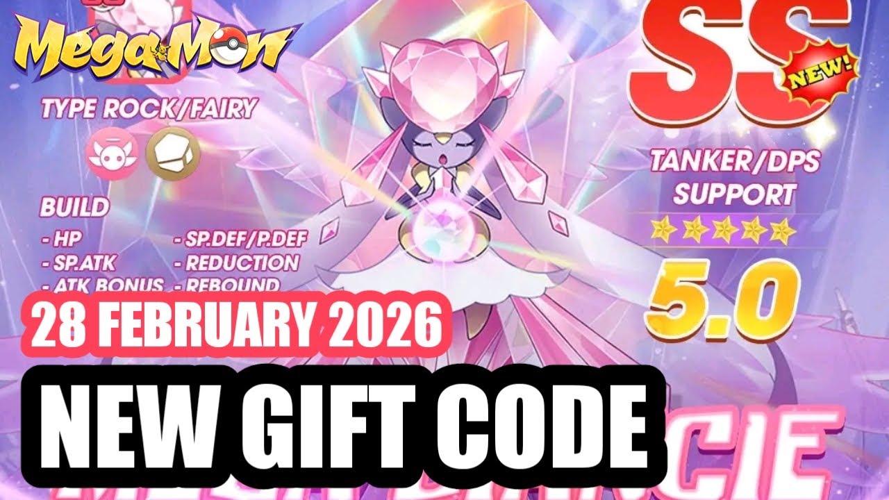NEWEST🎁GIFT CODE FOR MEGAMON ASIA 🤯 || NEW GIFT CODE MEGAMON ASIA || CODE MEGAMON