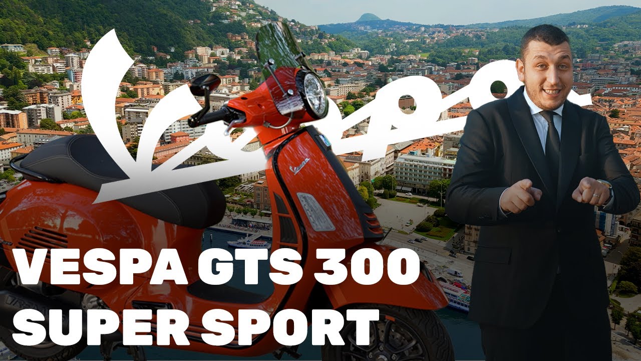 Vespa GTS 300 Super Sport Detaylı İnceleme l Avrupanın En Yakışıklısı