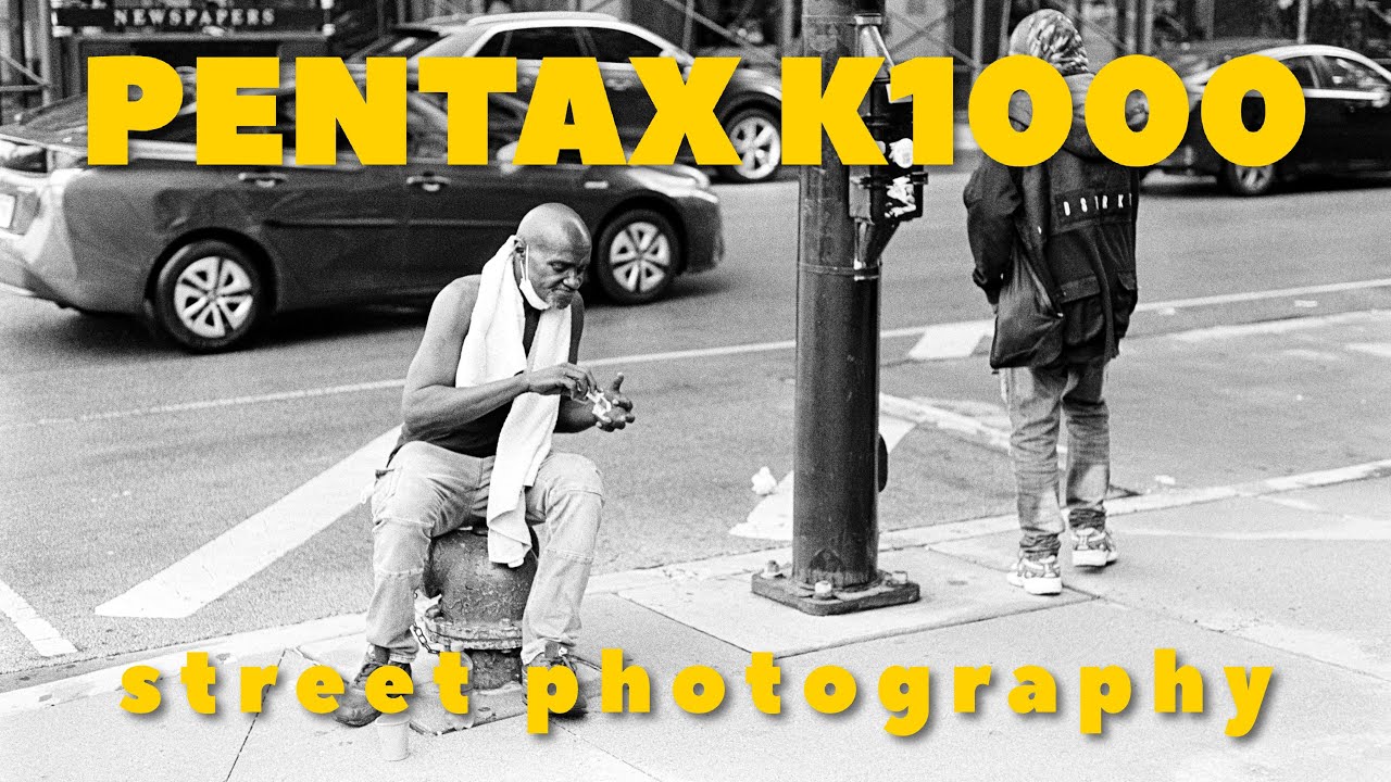 Shooting FILM in the RAIN! POV Street Photography w/ Ilford HP5 - Pentax K1000 + 50mm f/2 - Ep. 7