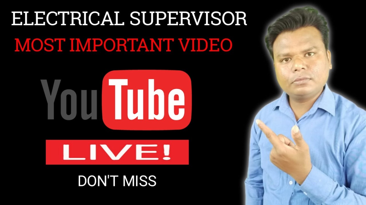 इलेक्ट्रिकल सुपरवाइज़र का पेपर कैसे पास करे | How to clear Electrical Supervisor Exam
