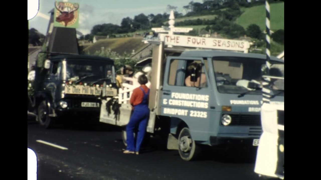 Bridport Carnival Procession - 1970's?
