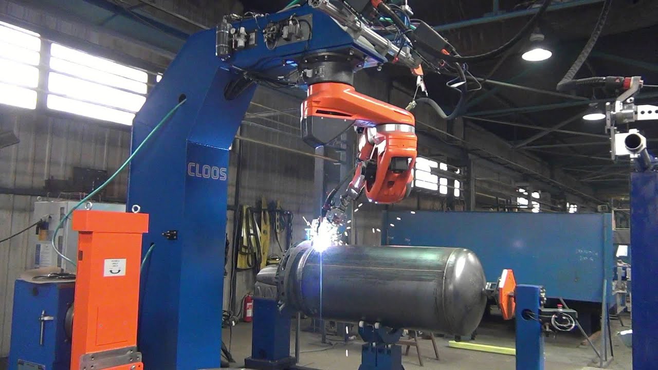 Robotic welding station QRC 350 E