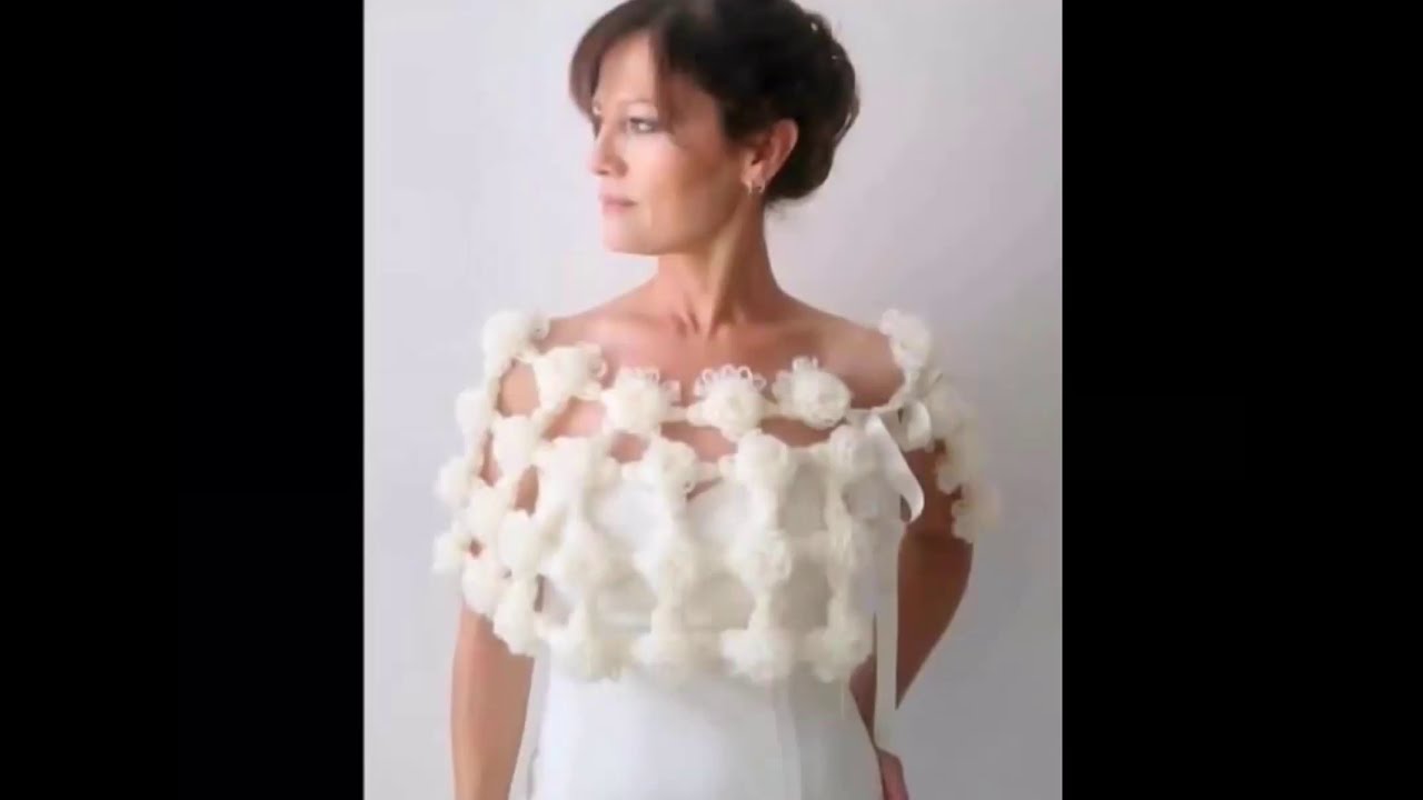 Gelin Şal, Bolero ve Etol Modelleri & Crochet