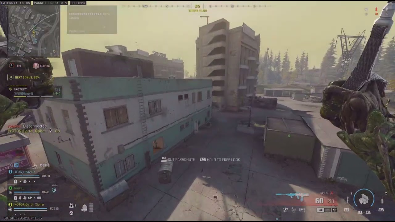 Call of Duty Warzone trio quads win (GPR & C9)