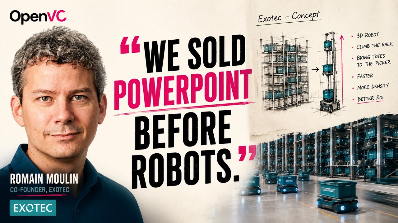 Building The Future of Warehouses: Exotec CEO Romain Moulin (+$500m raised)