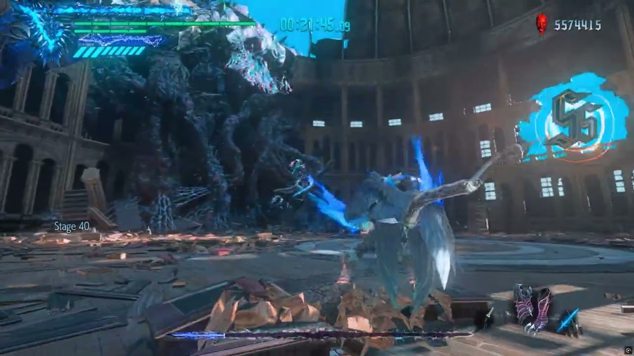 DMC 5  (boss fight compilation, with my skills Bloodypalace)