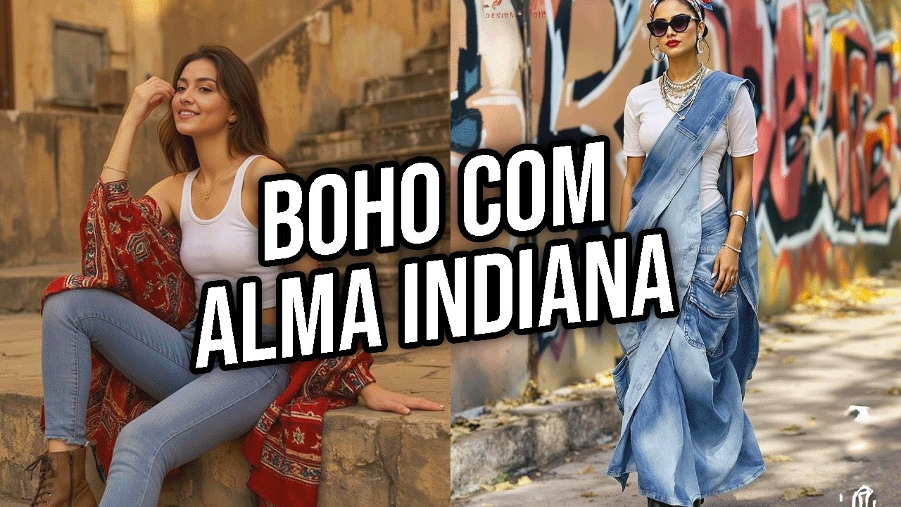 MODA INDIANA & ESTILO BOHO/BOHO CHIC: A FUSÃO PERFEITA! COMO USAR COM ELEGÂNCIA E AUTENTICIDADE!