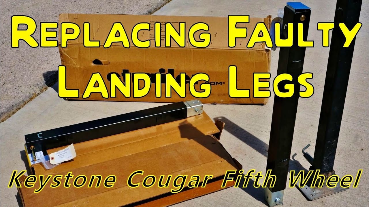 Repair and Install of my Fifth Wheel Landing Legs