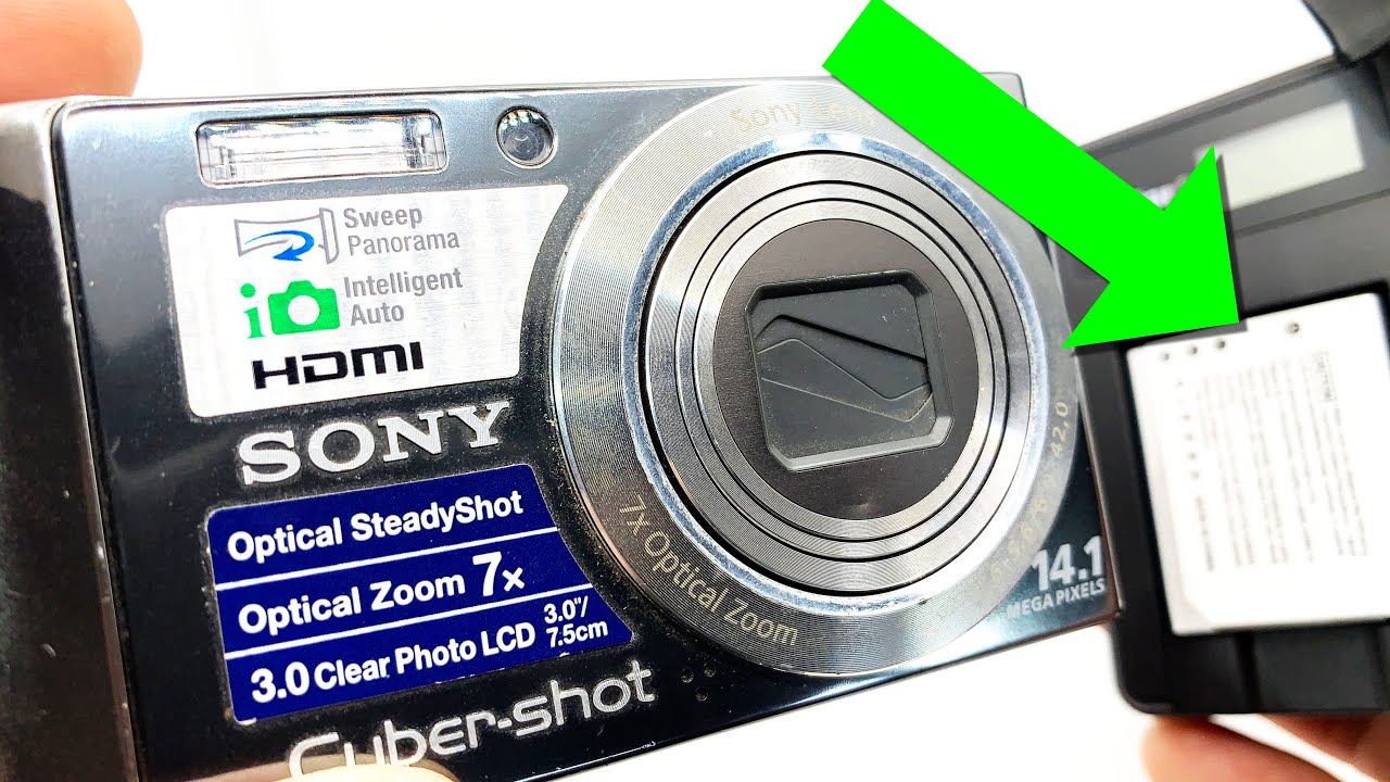 How to charge Sony Cybershot DSC W370 Batteries | Easy Guide