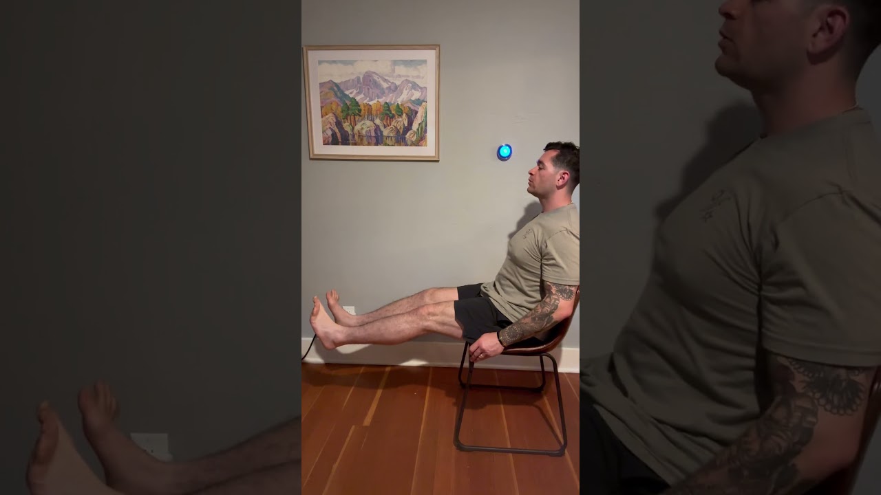 Graceful Living Guides Chair Yoga For Seniors 101: Seated Boat Pose