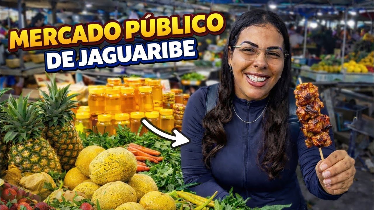 ESSE MERCADO PUBLICO DE JAGUARIBE E SURPREENDENTE E FAMOSO
