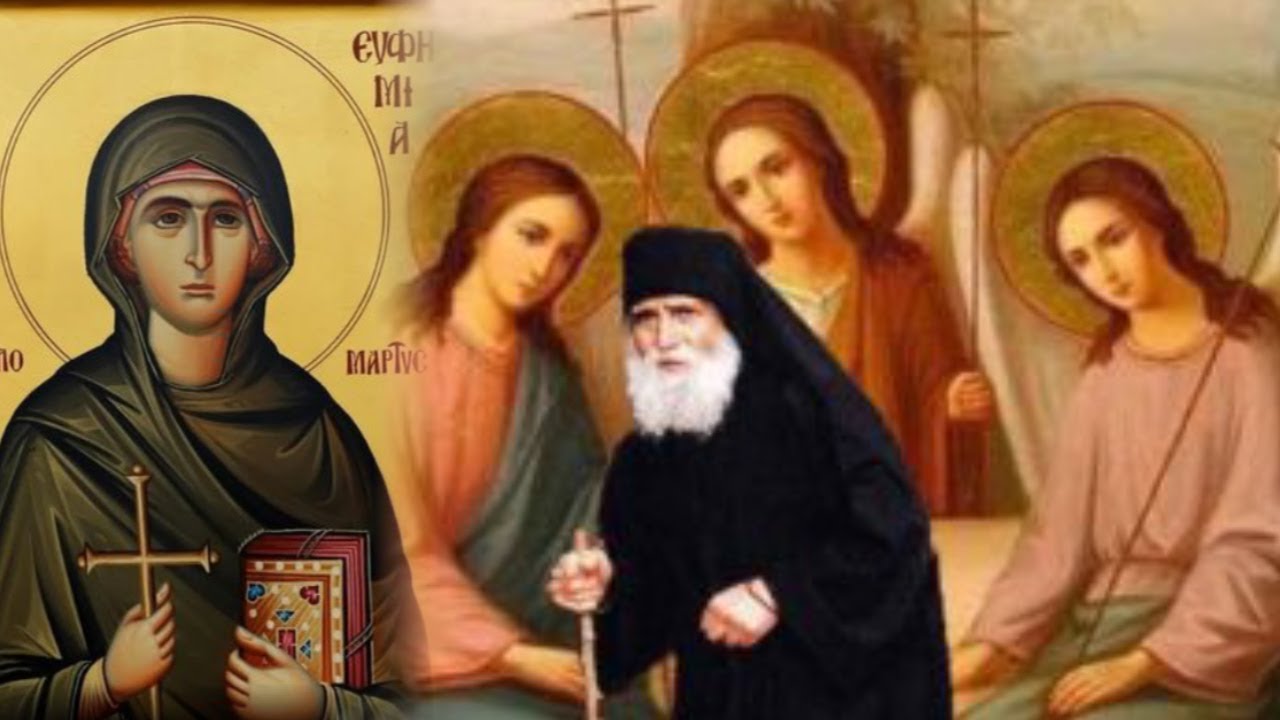 Чудната СРЕЩА НА СВ. ПАИСИЙ от Света Гора с ЕВФИМИЯ ВСЕХВАЛНА, утвърдителка на IV ВСЕЛЕНСКИ СЪБОР
