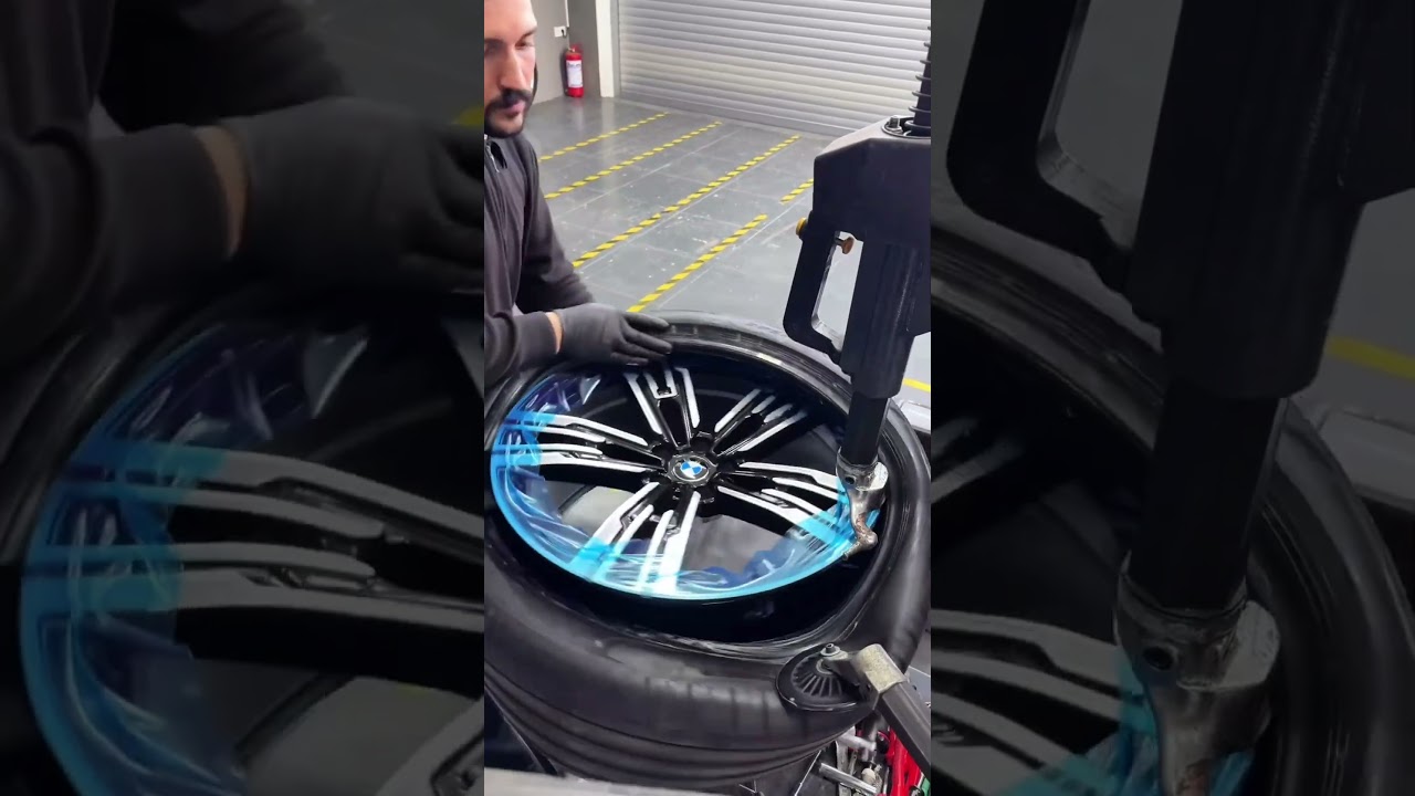 ULTIMATE Protection! Mounting Tires On HIGH END Luxury Rims 💎