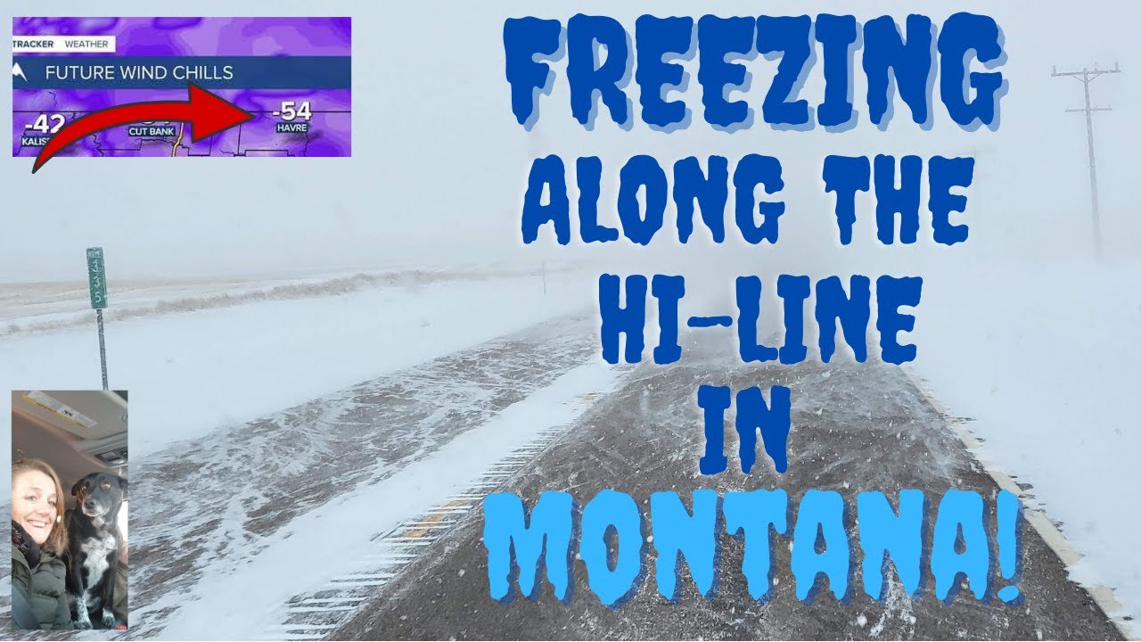 Havre, Montana ~ Winter has Arrived! Freezing Along the Hi-Line. Minus -55 Wind Chill!
