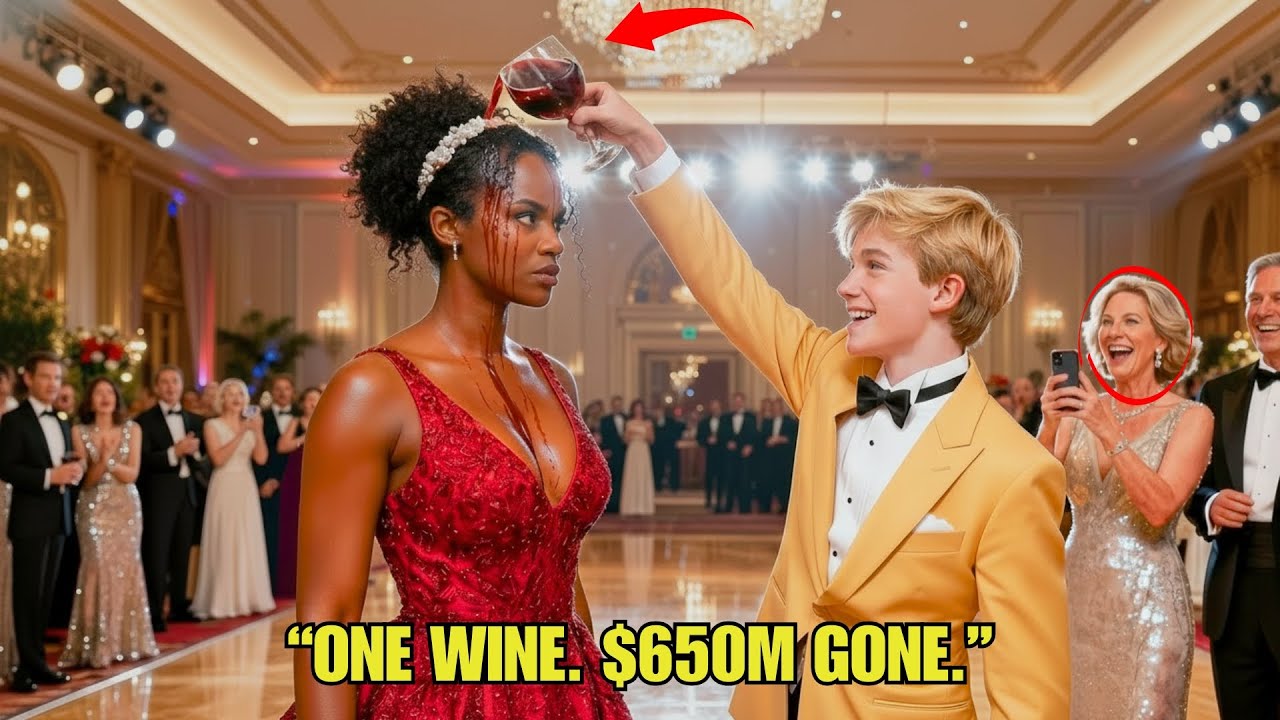 Rich Boy Pours Wine On Black CEO, His Parents Laugh — Next Day She Cancels Their $650M Deal