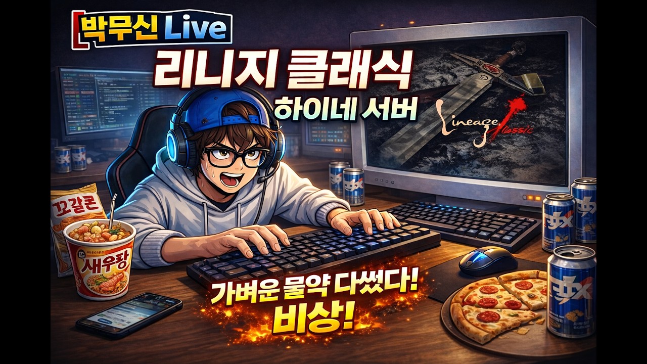 [ 리니지클래식 ] 하이네섭 4일차 가벼운 물약을 다써버렸다.. #하이네서버 #ep4