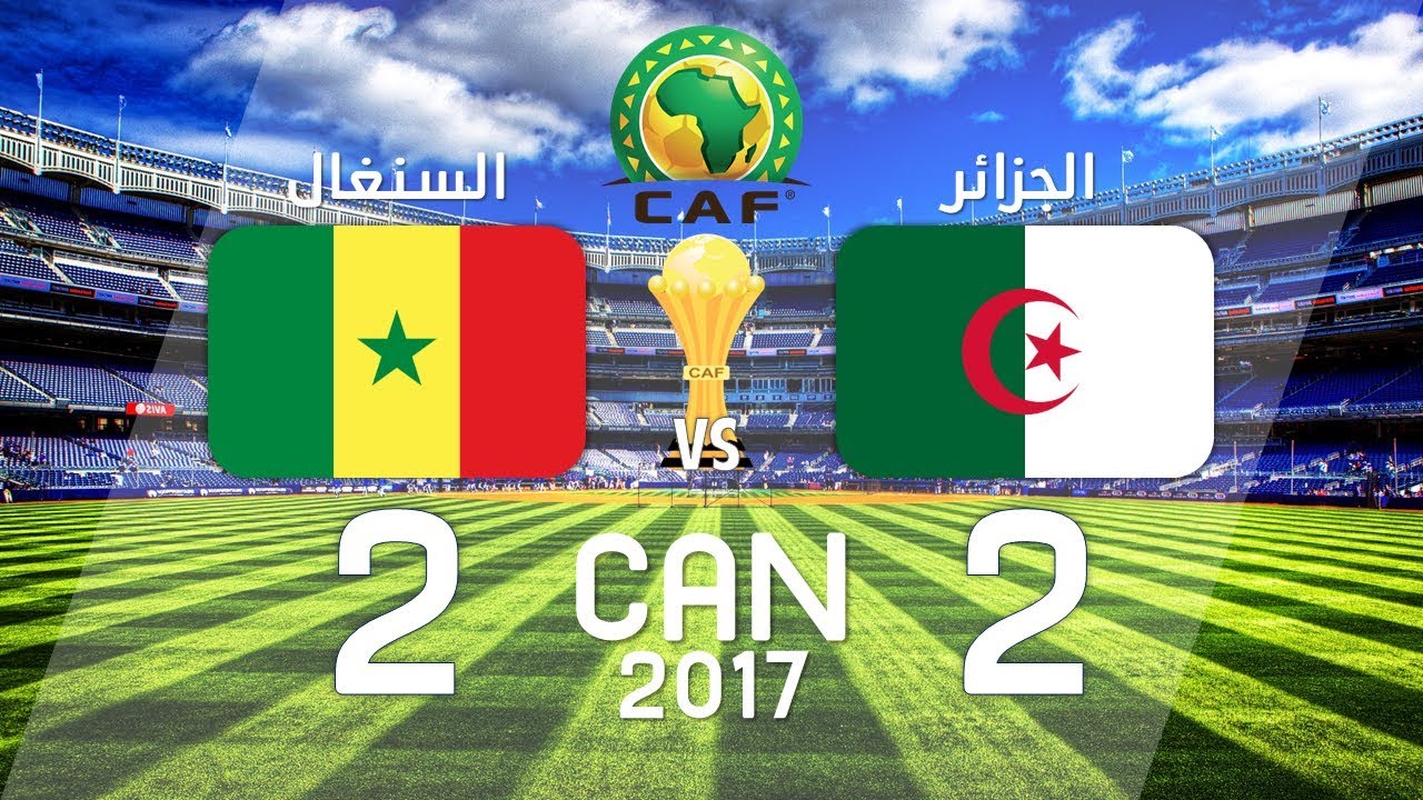CAN 2017 : S&eacute;n&eacute;gal 2 - 2 Alg&eacute;rie   DZfoot