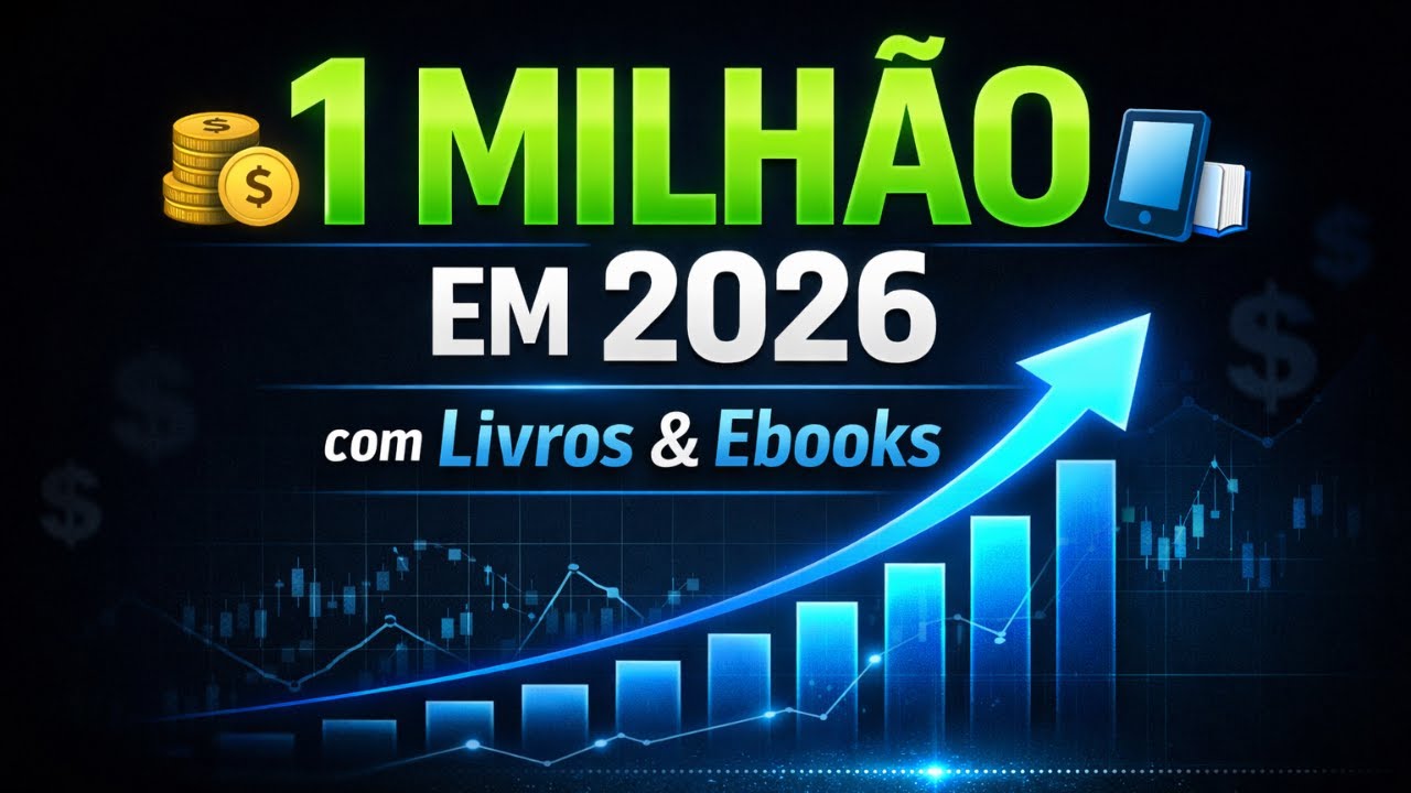 1 milh&atilde;o em 2026 com livros e ebboks