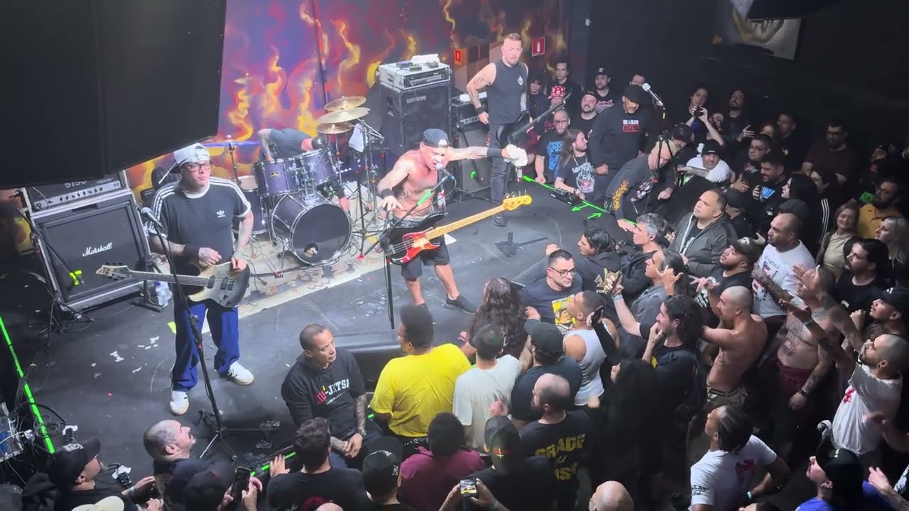 Cro-mags live São Paulo Brazil - Full Gig  08-10-2025 