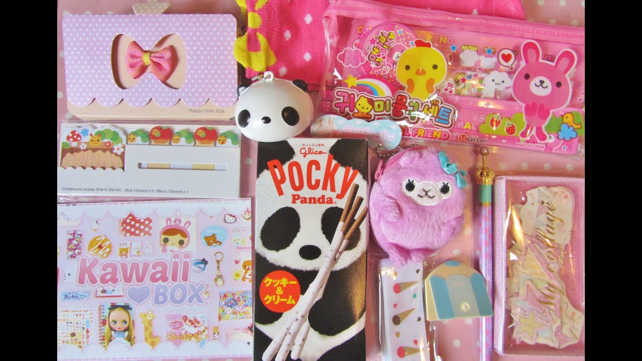 Kawaii box - scatolina con oggetti kawaii ♥