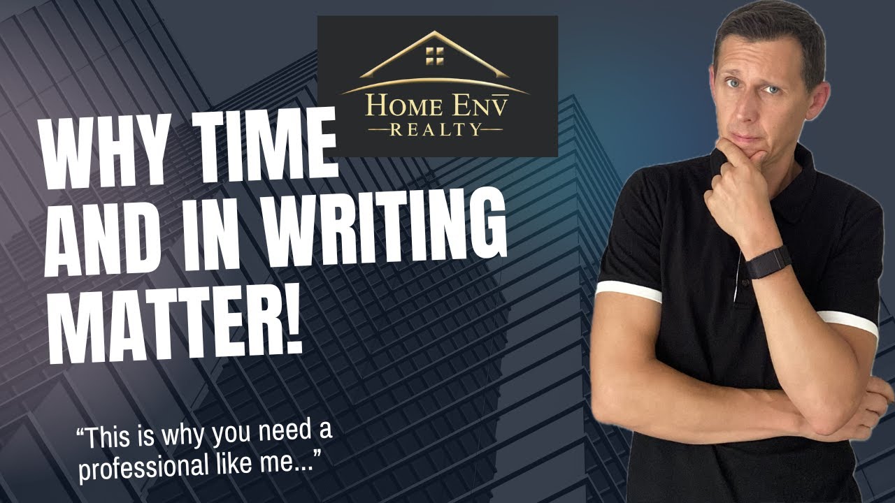 Episode 1 - Why Time & In Writing Matter!