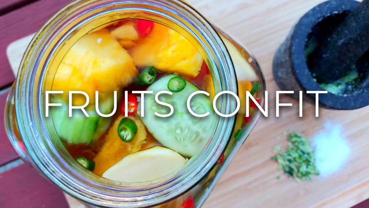 Mauritian Style Fruit Pickles | Fruits Confit 🇲🇺