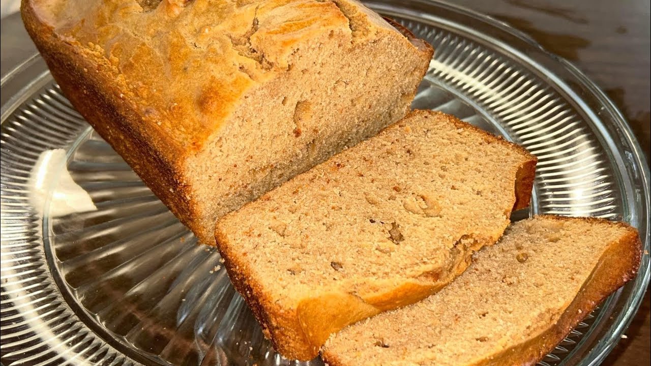 Peanut Butter Bread - How To Make 5-Ingredient Peanut Butter Bread - Quick Bread Recipe