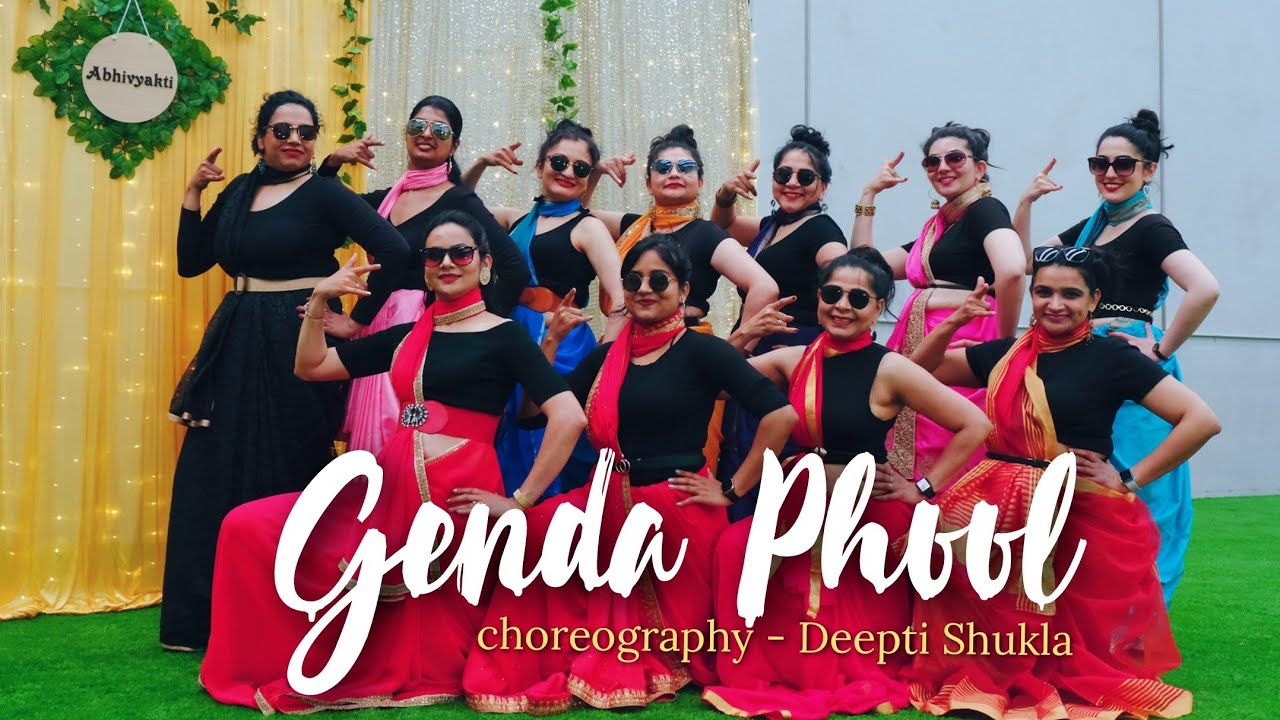 Bollywood  Dance In Saree Part-3 ||Genda phool || Delhi-6||