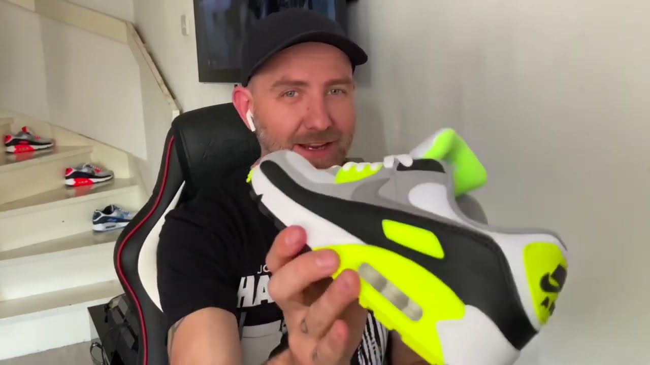 CLASSIC! NIKE AIR MAX 90 VOLT ⚡️ Detailed Review & On Feet