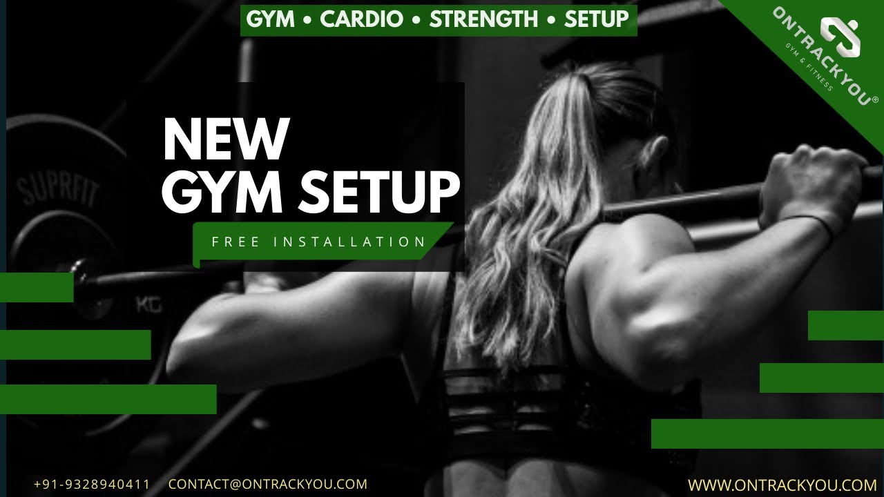 New Gym Setup at Khodada, India | Gym equipment Installation | OnTrackYou