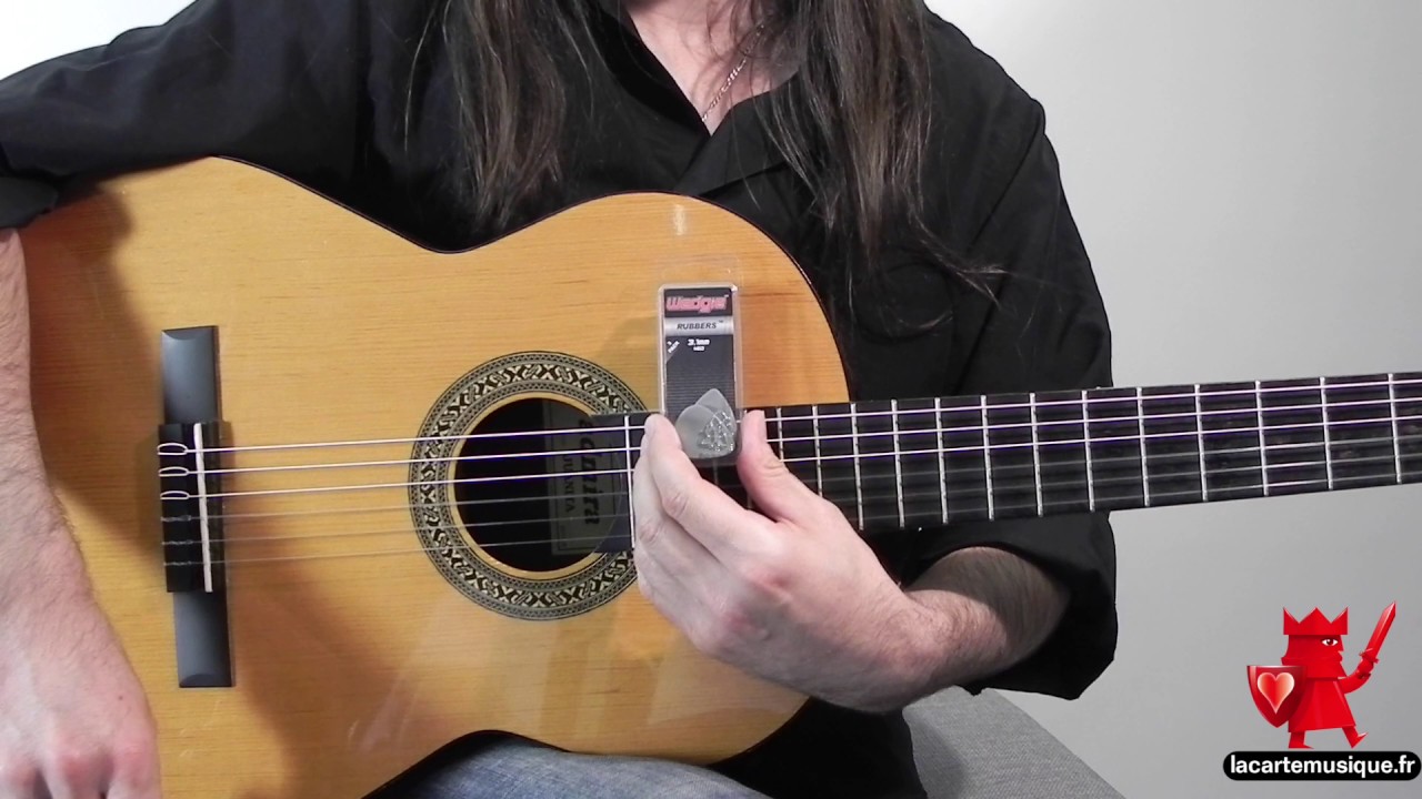Médiator pour ukulele et Guitare Classique : Wedgie Rubber