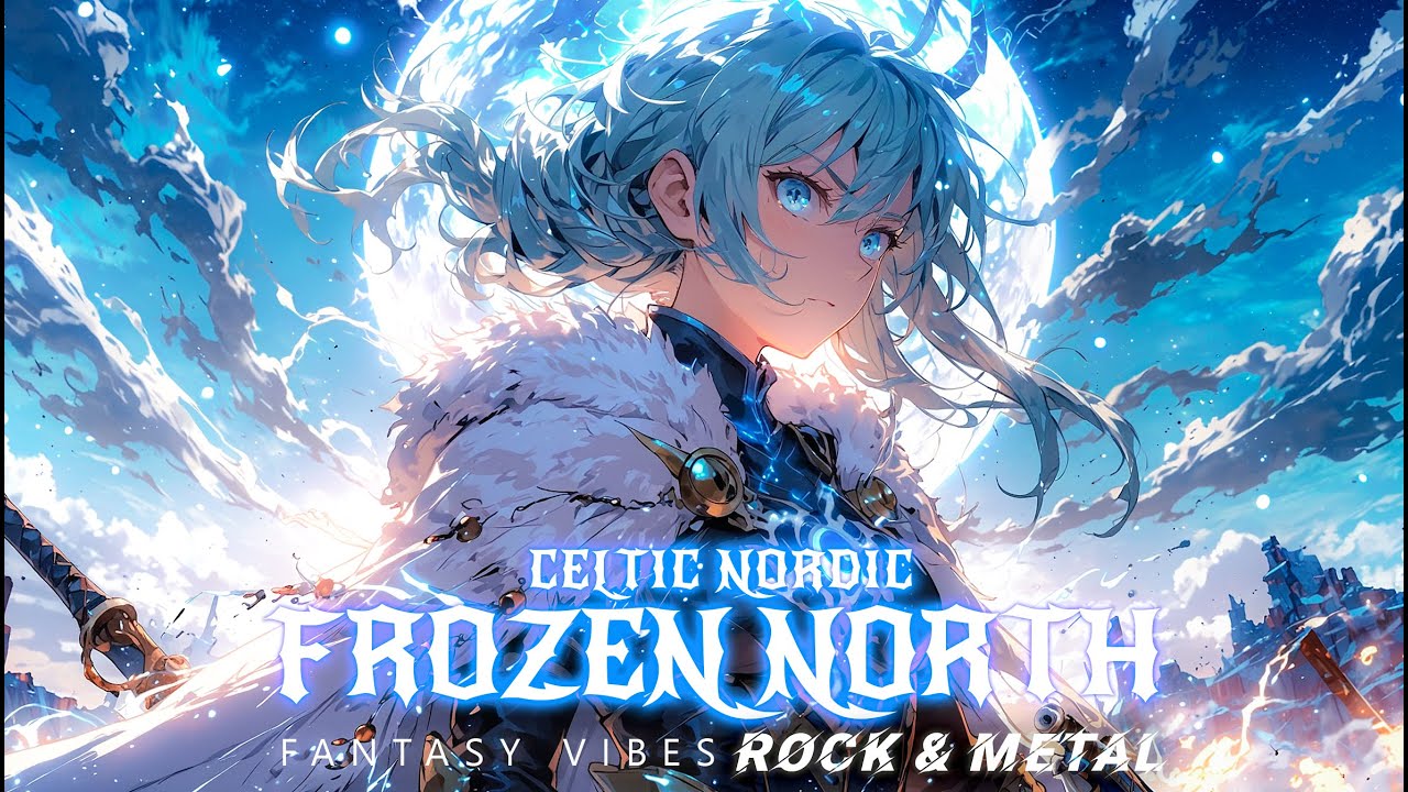 Frozen North ⚔️🌊 Celtic Nordic Fantasy Battle Music 2 Hours for Gaming, Work, & Workouts 🍻⚓