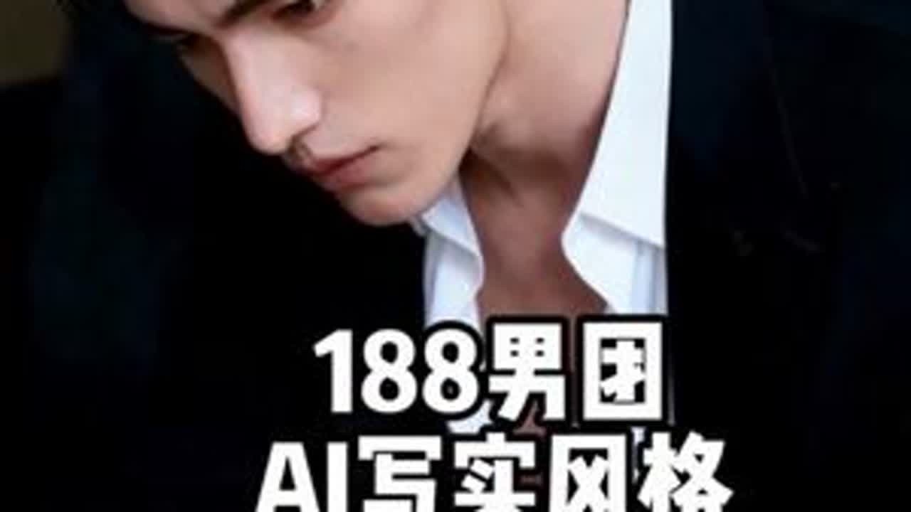188男团，AI小说人物，写实真人会是什么样子？#ai创作浪潮计划 #188男团 #帅炸了