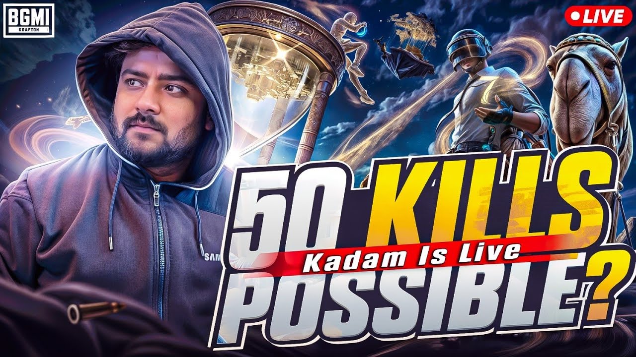 🔥2018 CONQUEROR PLAYER [ BGMI PARTNER Is Live | Kadam OP  #bgmilive #bgmi