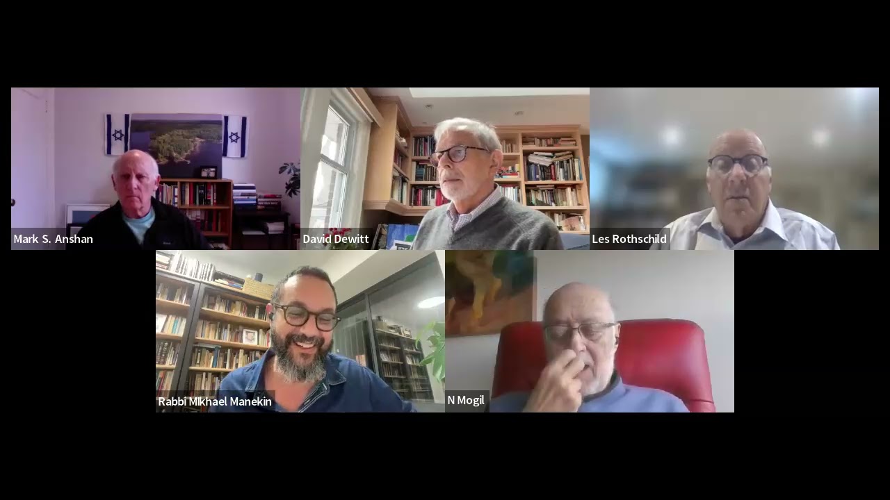Israel Dialogues March 19th with Mikhael Manekin