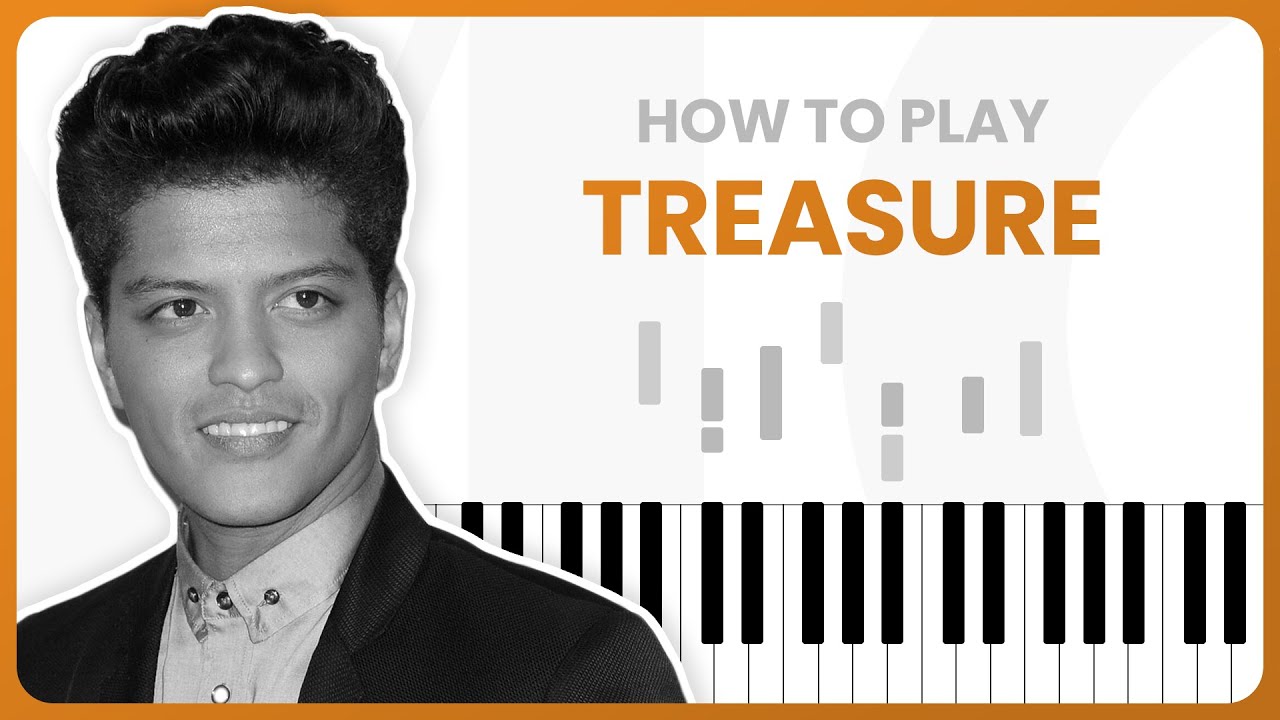 How To Play Treasure By Bruno Mars On Piano - Piano Tutorial (Part 1)