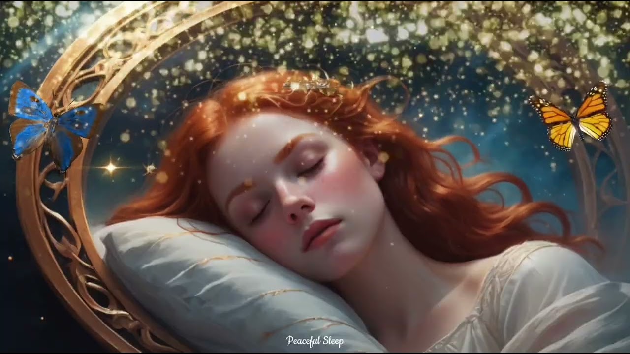 Fall Asleep In Less Than 3 Minutes • Healing of Stress, Anxiety and Depression • MELATONIN RELEASE