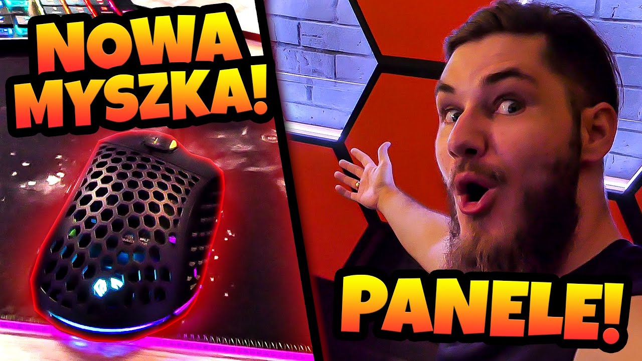 Moje NOWE panele AKUSTYCZNE! / UNBOXING & test NOWEJ myszki!