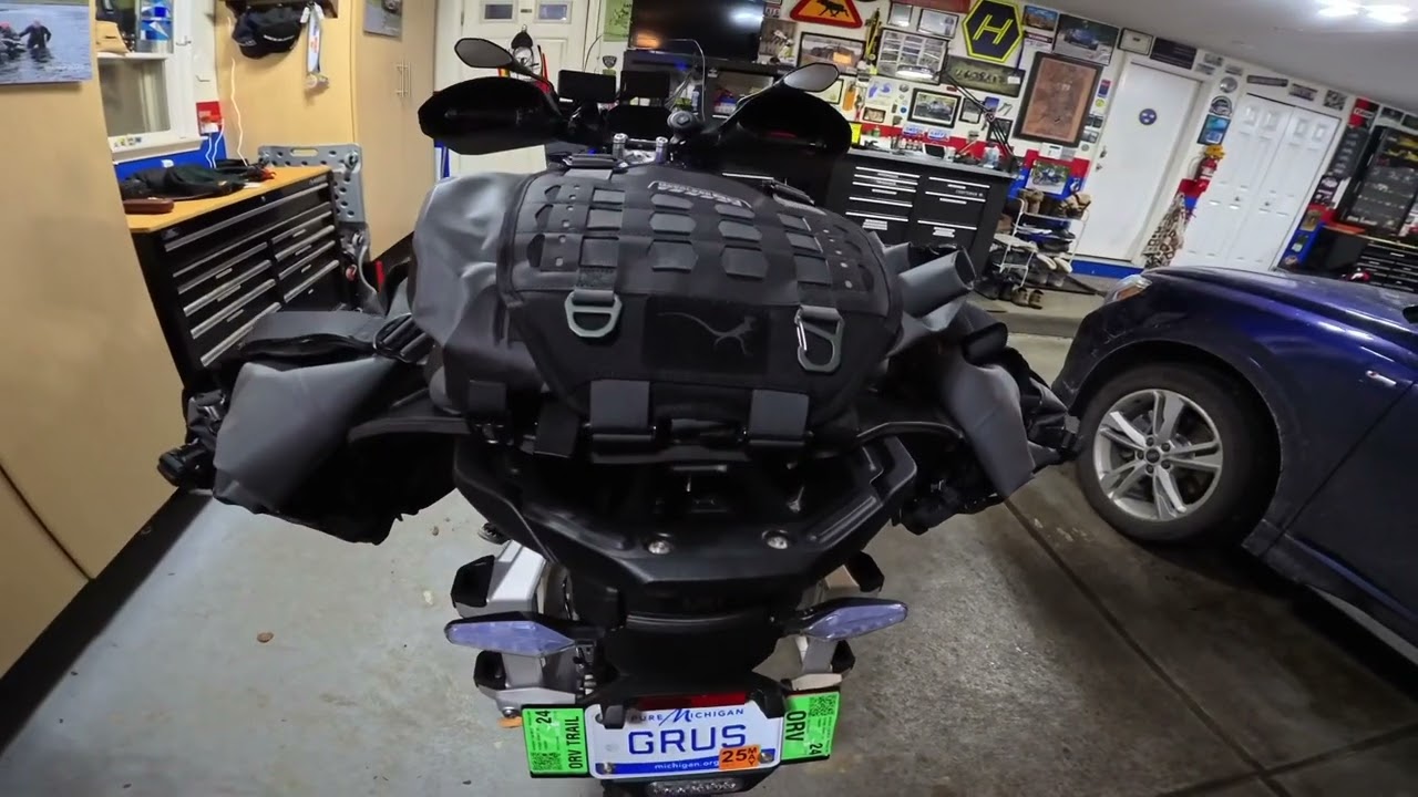 Mosko Moto Reckless 80 (V4.0) on my BMW R1300GS ADV #bmwr1300gsa #bmwmotorcycles #moskomoto #adv