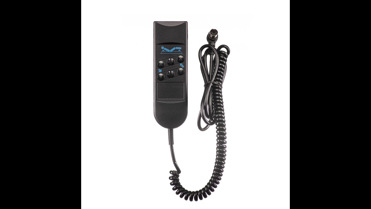 Okin 6 Button Hospital Beds Remote Hand Control for Okimat II Motor By Lifestyle-Solutions.com