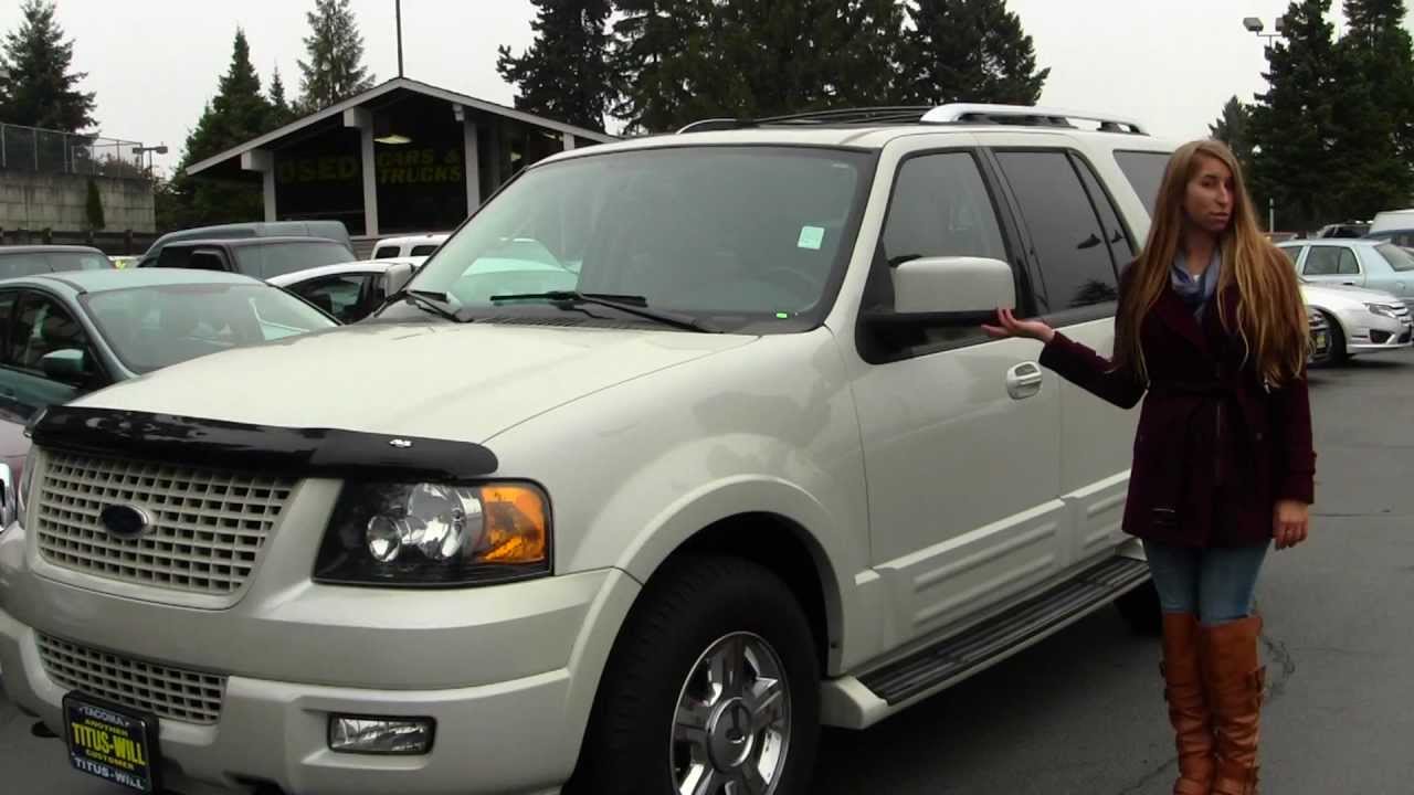 Virtual Walk Around Tour of a 2006 Ford Expedition Limited at Titus Will Ford in Tacoma, WA x7365