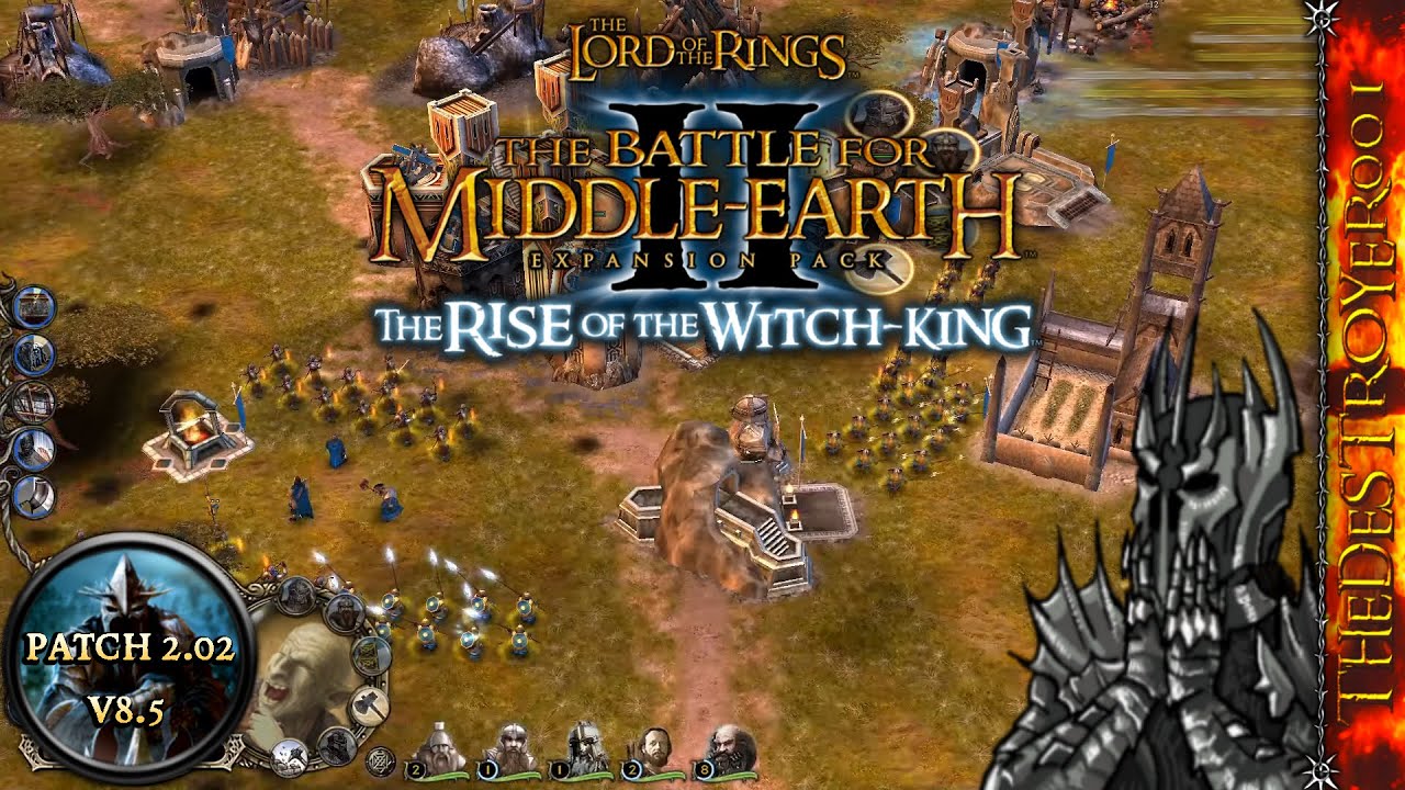 Hot Dwarf On Dwarf Action | 4V4 | LotR BFME2 RotWK 2.02